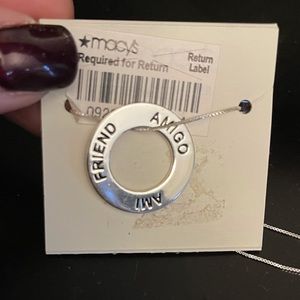 Necklace 18 inch silver